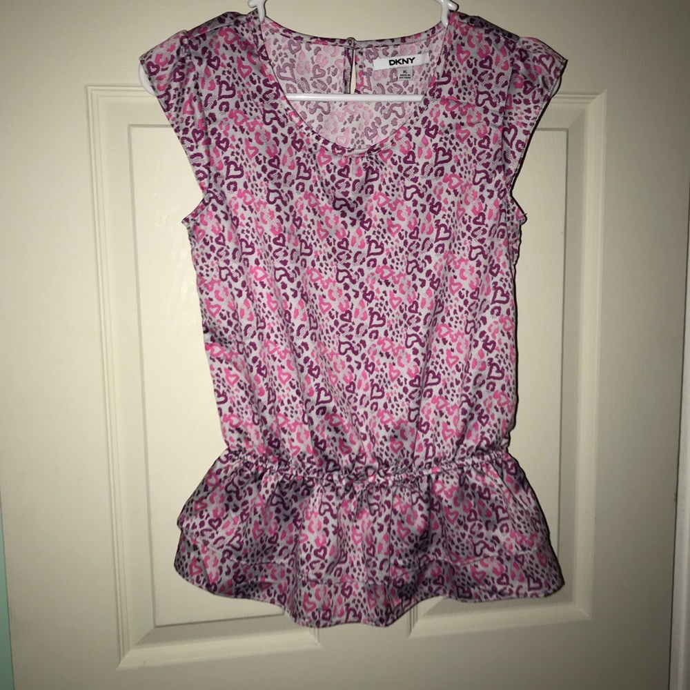 DKNY Children’s Heart Covered Tee